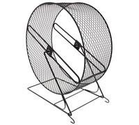 FELTECHELECTR Hamster Running Wheel Exercise Metal Design for Small Pets Such As Chinchillas Gerbils Mice with Noise Reduction