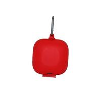 FELTECHELECTR Headphone Protection Box with Metal Buckle Durable Silicone Skin for Pro Headset Storage Red Case for Travel Dustproof and Scratch Resistant Design