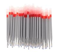 FELTECHELECTR Heat Erasable Fabric Pen Refills Auto Fading Markers High Temperature Disappearing Ink 100pcs Professional Abs Liquid Marking Solution for Quilting and Sewing on Textiles
