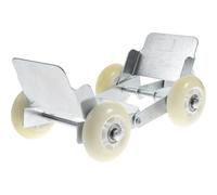 FELTECHELECTR Heavy Duty Motorbike and Electromobile Dolly Wheel Tire Skate Castor for Garage and Professional Use Adapt to Different Environments and Move Vehicles Random Color