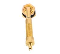FELTECHELECTR Heavy Duty Tire Nozzle Tire Valve Extension Adaptor Golden Copper