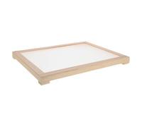 FELTECHELECTR Herb Drying Rack Stackable with Wooden Mesh Net for Medicinal Plants and Tea Leaves Home Use 15.75X11.81X0.98In Indoor Air Drying Shelf