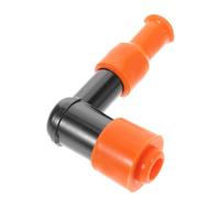 FELTECHELECTR High Pressure Boot Cap Resistor Orange for 50-250cc Straight Atv Quad Scooter Off-road Vehicle Ignition Coil Cover