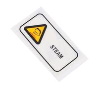 FELTECHELECTR High Temperature Warning Label for Machines Caution Hot Surface Stickers Industrial Warning Signs Prevent Burns Cold Labels Thermal Stickers for Safety