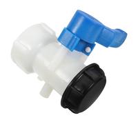 FELTECHELECTR IBC Tote Tank Valve Replacement 1000l Dn40 Butterfly Valve Tap Adapter with 62mm Interface Pe Material for Efficient Control of Large Volumes of Liquid in Industries