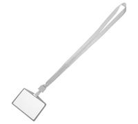 FELTECHELECTR Id Card Holder Bus Card Holder 3.7 X 2.4 X 0.1 Inch Aluminum Alloy Polyester in Work Or Classroom Party Suitable for Nurses and Teachers