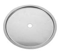 FELTECHELECTR Induction Cooker Heat Diffuser Plate Suitable for Hot Pot Table Repair Hole Stainless Steel with Simple Use and Food Overflow Prevention Silver Metal for Electric Cooker