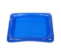 FELTECHELECTR Inflatable Sandbox Play Tray Blue Pvc Sand Box for ’s Outdoor Beach Educational Sand Pit for Boys