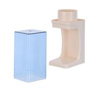 FELTECHELECTR Large Paper Cup Dispenser Holder for Bathroom and Kitchen, Milk White Multi-functional Disposable Cup Stand with Silver Ion Surface, Suitable for Family and Party Use