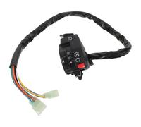 FELTECHELECTR Left Hand Control Switch Assembly for Atvs and Motorcycles Weather Resistant Five-function Switch with Start Stop Headlight and Safety Kill for Quad and Dirt Bike Use