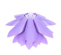 FELTECHELECTR Lotus Chandelier Lampshade, Lampshade, Ceiling Light Accessory, Pp Plastic, 6-Layer Lotus Shape, Lightweight, Compact, Easy to Install, for Living Room Pendant and Table Lamps