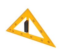 FELTECHELECTR Magnetic Drawing Triangle Ruler School Supplies High-strength Plastic Yellow Teaching Geometric Concepts Easy Transportation for Teachers Classroom Use
