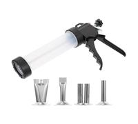 FELTECHELECTR Manual Sausage Stuffer Machine for Home Use with Stainless Steel Construction, Safe to Use Kitchen Accessory for Fast Meat Filling and Sausage Making