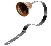 FELTECHELECTR Metal Dog Door Bell for Potty Training and Housetraining, Easy to Train Dogs to Warn before Urination, Sturdy Metal Material, Suitable for Installation the Wall or Door