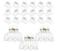 FELTECHELECTR Mini Octopus Hair Accessory Hair Claw Clips Plastic for Women with High Toughness and Teeth Design and Styling Tools