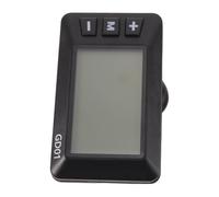 FELTECHELECTR Multi-function E-bike Dashboard 5 Pin Waterproof Connector, High Contrast Lcd Display Screen, Abs Material, Weatherproof Design for Electric Bicycle and E-scooter Daily Commuting