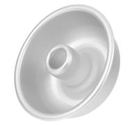 FELTECHELECTR Non-Stick Aluminum Alloy Chiffon Cake Mold Baking Pan, Hollow Tube Design, Household Ring Cake Baking Tool for Home Use