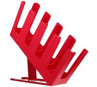 FELTECHELECTR Paper Cup Rack Foldable Four-Compartment Cup Holder Lightweight Portable Storage Rack for Milk Tea Shops and Coffee Shops