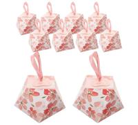 FELTECHELECTR Paper Wedding Candy Boxes Versatile Chocolate Boxes 10pcs Elegant with Large Capacity for Sharing and Party Packaging for Birthdays and Holidays