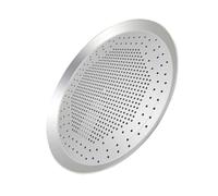 FELTECHELECTR Perforated Aluminum Alloy Pizza Baking Pan Non-Rusting Oven Tray Food-Grade Material Heat-Resistant Easy-Clean Household Bakeware for Even Heat Distribution