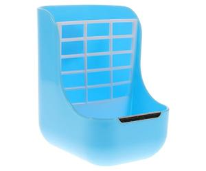 FELTECHELECTR Plastic Pet Feeder Hanger for Guinea Pig and Small Animals Flat Design, Convenient to Use and Easy to Hang, Suitable for Cage Feeding and Grass Holding