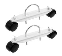 FELTECHELECTR Portable Electric Heater Base Roller Wheels Sturdy Support Bracket for Radiators Oil Heater Caster Kit Easy to Move