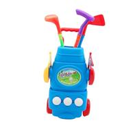 FELTECHELECTR Portable Golf for Indoor Outdoor Sports Plaything with Balls Educational for Developing Coordination Imagination and Patience Random Color Random Color