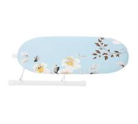 FELTECHELECTR Portable Mini Folding Ironing Board Compact Clothes Ironing Rack with Non-slip Base Frame for Home Shirts Skirts Pants