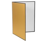 FELTECHELECTR Portable Photography Reflector Cardboard Foldable Studio Reflector Board for Macro and Product Photography Light Diffuser with Reflective Surface for Precise Exposure Control and