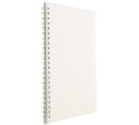 FELTECHELECTR Portable Spiral Notebook Grid Paper for Office Workers and Students, Easy to Carry A5 Coil Notepad for Planning and Organising Daily Tasks