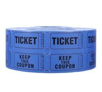 FELTECHELECTR Raffle Practical Tickets Tickets Roll Paper with Perforated Easy Tear for Exclusive Events and School Raffles for Classroom Draws and Charity Activities