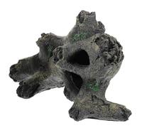 FELTECHELECTR Reptile Box Shelter Resin Hide Cave for Turtle and Lizard, Simple Cave Shape That Reduces Daylight and Creates Dark Atmosphere, for Reptile Terrarium Habitat