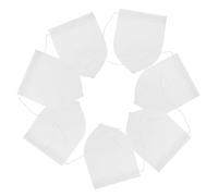 FELTECHELECTR Reusable Paper Drawstring 100pcs Bags Infuser Tea Empty with White Wood Pulp Filter for and Easy to Fill and Remove Strong Penetration for Brewing Loose Spices