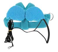 FELTECHELECTR Reusable Parrot Harness Sturdy Parrot Leash Made of Sturdy Nylon Pulling Rope Portable Design Prevent Pets Lost Outdoor Activities Pet Birds