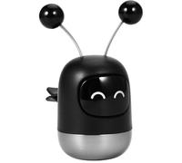 FELTECHELECTR Robot Shape Aroma Clip Car Perfume Diffuser with Plastic and Alloy Materials, Vent Clip Air Freshener to Keep Alert and Stress for Car Use