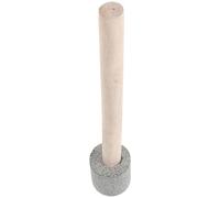 FELTECHELECTR Sauerkraut Pounder Fermentation Tool with Finely Shaped Wood Handle, Multi-Purpose Kitchen Tamper for Kimchi Making and Pickling, Resists Residue Buildup for Fermented Foods