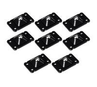FELTECHELECTR Self-adhesive Sticky Wheels Stable Design that Will Not Scratch the Ground 8pcs Abs+steel Ball Material Convenient Swivel Casters for Storage Box and Side Cabinet for Home
