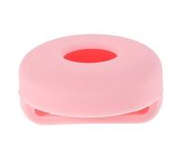FELTECHELECTR Silicone Protective Case for Pet Collar Small Shockproof Locator Cover Anti-lost Tracer Sleeve for Cats Pink