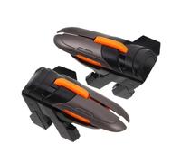 FELTECHELECTR Six Finger Mobile Game Controller Trigger for Smartphone and Tablet Anti-recoil Shooting Aid with Ergonomic Grip Professional Aim Assist Gamepad for Fps and Multiplayer Gaming