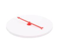 FELTECHELECTR Small Blank Prize Wheel Party Game Turntable for Carnivals and Trade Shows Lightweight Lottery Wheel for Weddings Birthdays Classroom Activities and Holiday Events