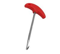 FELTECHELECTR Sturdy Ice Skate Lace Tightener Tool with Curved Grip and Lever Design for Easy Shoelace Pulling Stainless Steel Hockey Shoe Lace Puller Portable and Ergonomic for Secure Fit