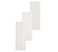 FELTECHELECTR Super Long Notepad Paper Pads Convenient for Carrying and Putting into Backpack for Students 3pcs Time Management and Note Taking for Study