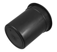 FELTECHELECTR Thickened round Garbage Bin Inner Bucket 3l Black Plastic Waste Container Liner for Household Kitchen Trash Can Replacement