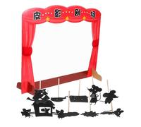 FELTECHELECTR Traditional Chinese Shadow Puppetry Set for DIY Handmade Shadow Puppets and Puppet Theater Stage, Educational Montessori Preschool Pretend Play and Family Leisure