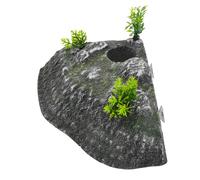 FELTECHELECTR Turtle Basking Platform Rock Landscaping Sculpture Dock for Resting Tortoises Aquarium Ornament Reptile Climbing Accessory Turtle Habitat Decor