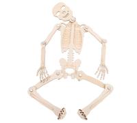 FELTECHELECTR Unfinished Human Skeleton Model DIY Assembly Science Kit Educational Cognitive Tool for Students Parents Interactive Learning Enhances Skeletal System Understanding and
