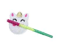 FELTECHELECTR Unicorn Pinata Set with Bash Stick, Handmade Traditional Mexican Sugar-filled Animal Pinata for ’ Birthday Party Games and Celebrations