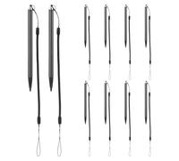 FELTECHELECTR Universal Capacitive and Resistive Stylus Pens with Anti-Loss Spring Rope, 10Pcs Screen Touch Pens for Smartphones and Tablets, Suitable for Meetings and Creative Work