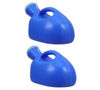 FELTECHELECTR Urinal, Travel with Bottles Portable Male Lid 2pcs for Use Reusable and Easy to Clean Pp and Pet Plastic Urine Nighttime Seniors and Elderly Men