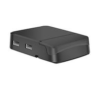 FELTECHELECTR Usb-c Hub Multi-port Adapter with Phone Stand Portable Data Hub for Phones and Tablets 8-in-1 Usb-c Docking Station Compatible with Usb-c Devices